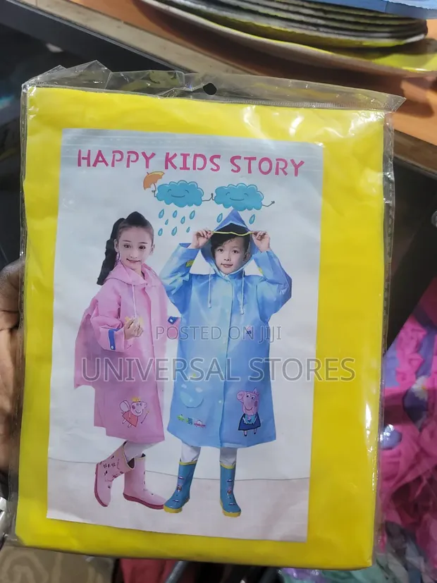 Happy Kids Story Rain Coat - 1