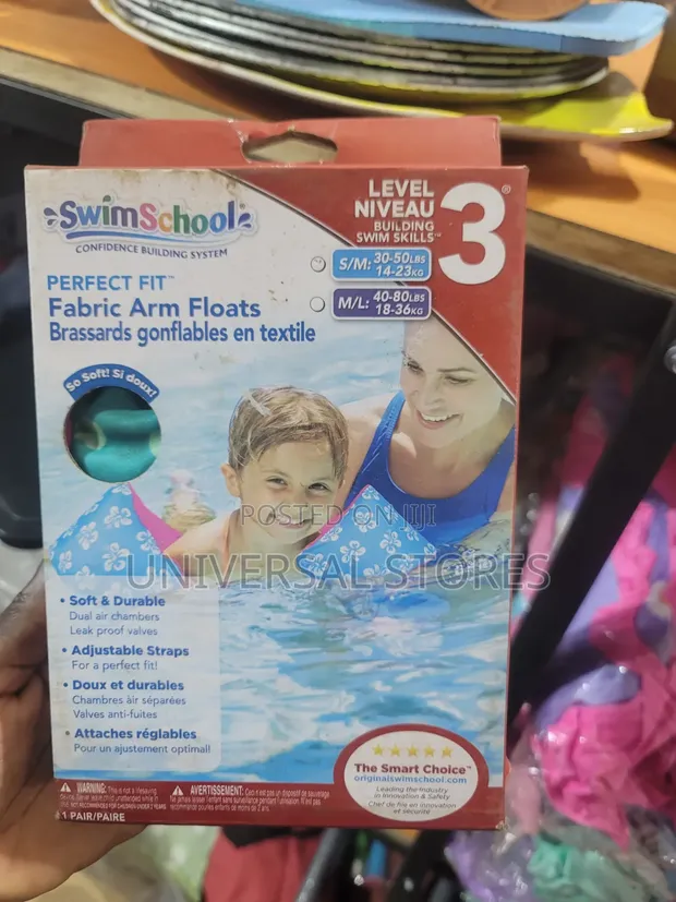 SwimSchool Level 3 Fabric Arm Floats - 1