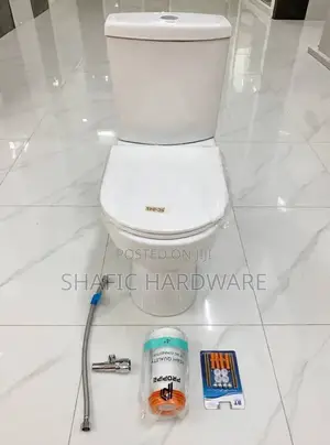 Frencia Toilet Seat Set with Accessories - Brand New