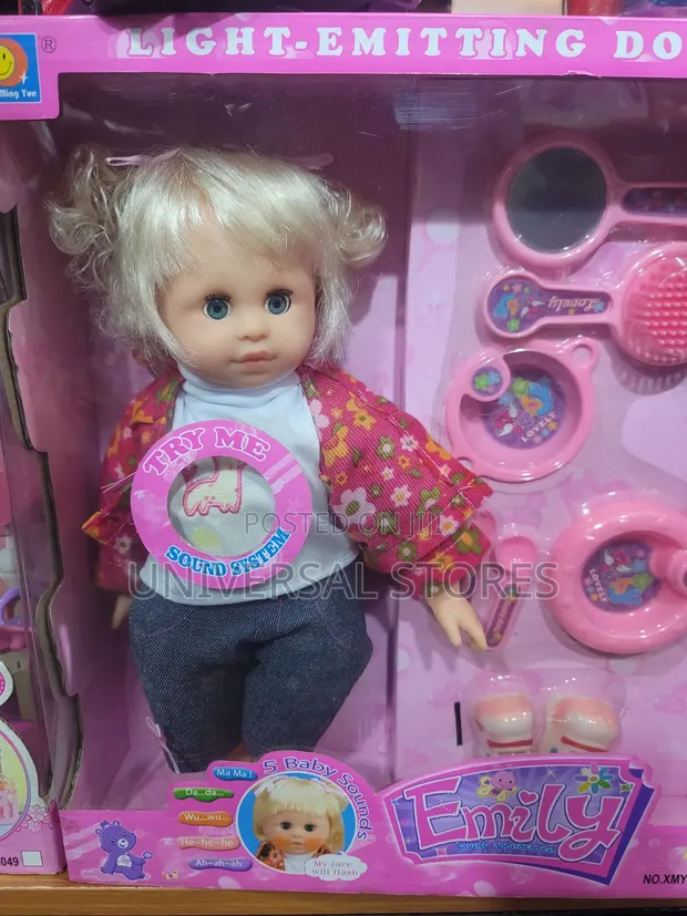 Baby Lovely Doll Playset with Sound System - 1