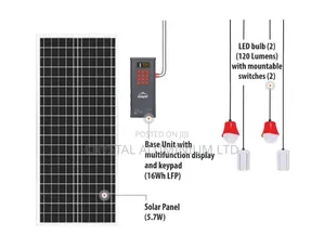 D10 Neo 5.7W Solar Home System - Monthly Installments