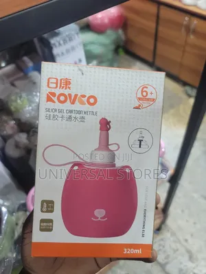 Silica Gel Cartoon Water Kettle for Children