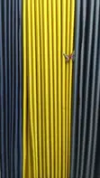 Grey and Yellow Matching Curtains - 1