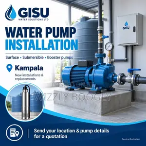 Water Pump Installation & Replacement in Kampala