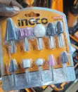 INGCO AKB1001 10-Piece Mounted Stone Accessory Set - 2