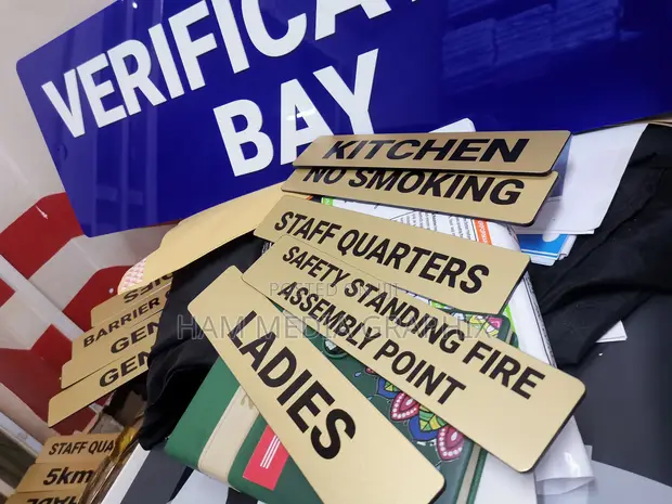 Office Door Labels / Signs - 1