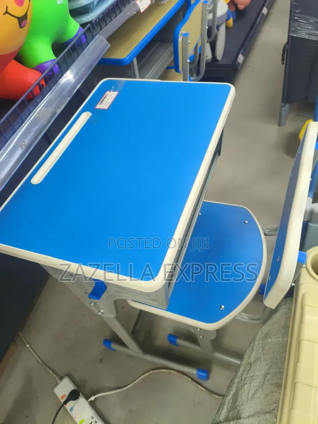 Kids Single Reading Table and Chair Set - 1