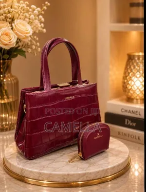 Chris Bella Animal Print Leather Office Bag