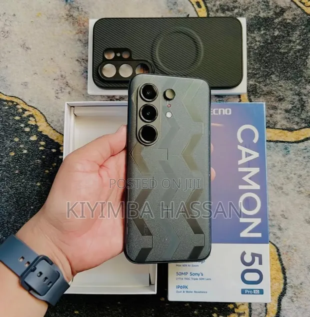 New Tecno Camon 50 Pro 256GB Black - 1