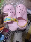 Children's Pink EVA Clogs with Bobdog Logo - 1