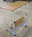 Mobile Sit-Stand Overbed Desk with Storage - 2