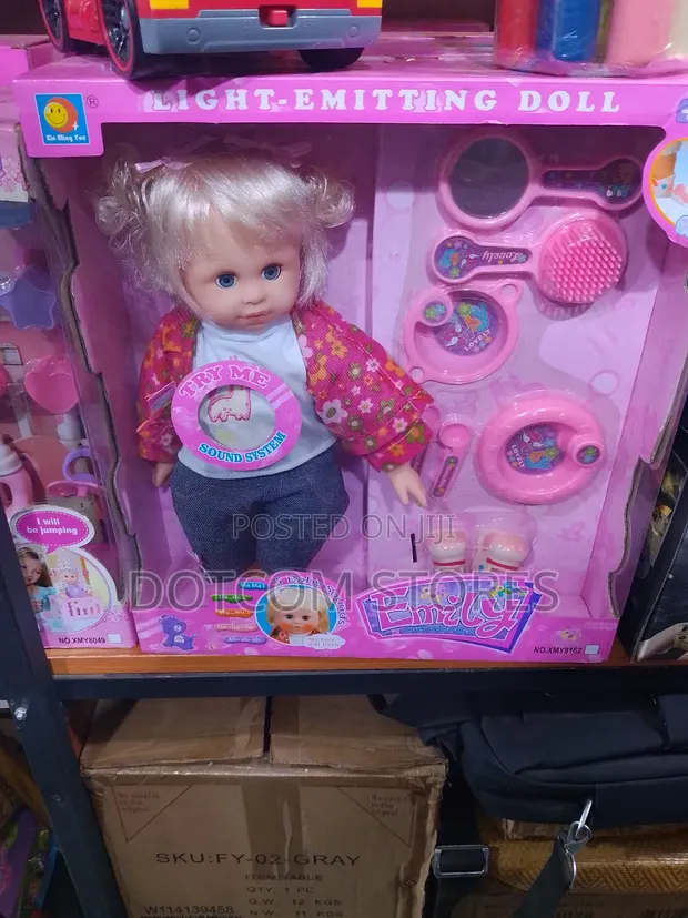 Emily Light-Emitting and Sound-System Baby Doll Boxed Set - 1