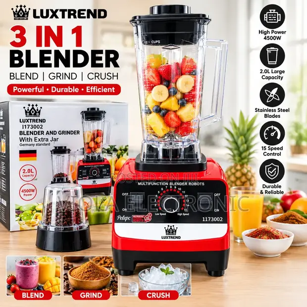 Commercial Blender Luxtrend 2-in-1 - 1