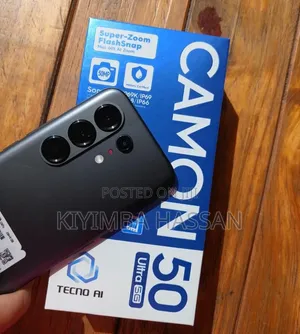 New Tecno Camon 50 Ultra 512GB Black