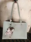 Vogue Classic Tote Bag with Puppy Keychain - 3