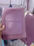 Chrisbella Faux-Leather Clutch/Document Pouch - 1
