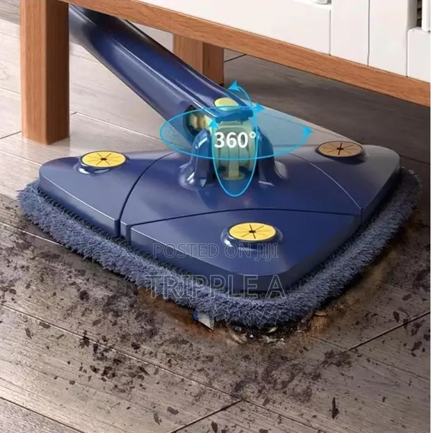 360 Swivel Rotatable Adjustable Cleaning Mop - 1