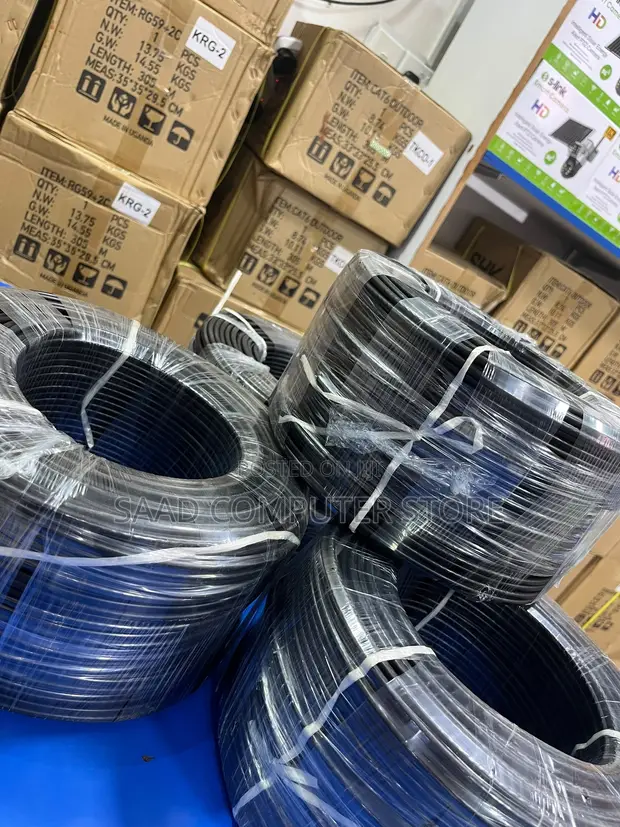 100m Coaxial Cable for Cameras - 1