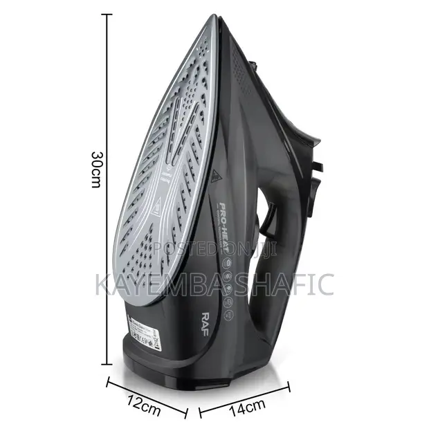 RAF 2000W Electric Steam Iron R.1013 with Ceramic Soleplate - 1