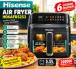 Hisense 5.5L Digital Air Fryer - 1