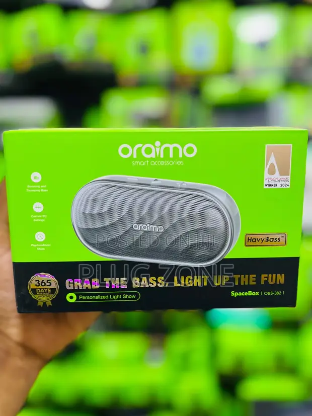 Oraimo Spacebox OBS-382 Bluetooth Speaker - 1