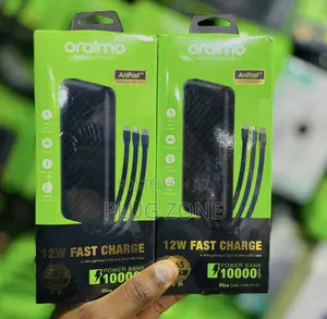 Oraimo Power Bank 10,000mAh with Built-in Cables