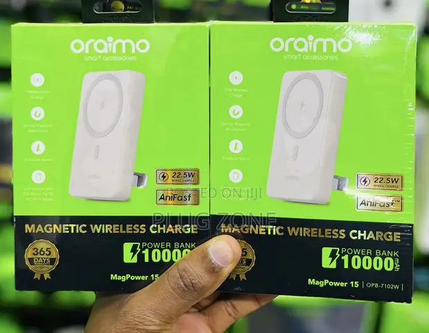 Oraimo MagSafe 10,000mAh Power Bank with Stand - 1