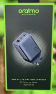 Oraimo 65W All-in-One GaN Laptop and Phone Charger - 1