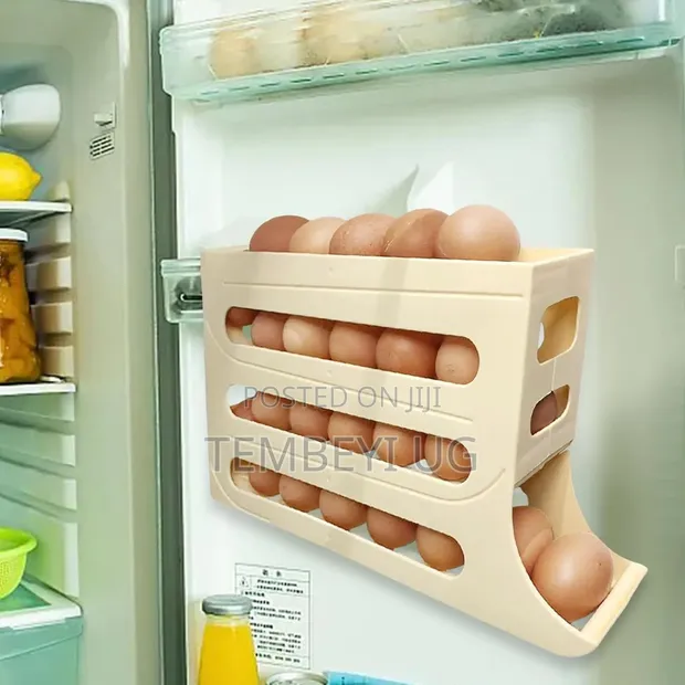 30 Egg Box Slide Egg Organizer Tray - 1
