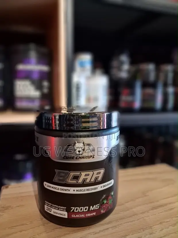 Core Champs BCAA Powder - Grape Flavour (30 Servings) - 1