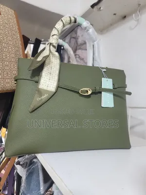 Chrisbella Handbag - Green Faux Leather