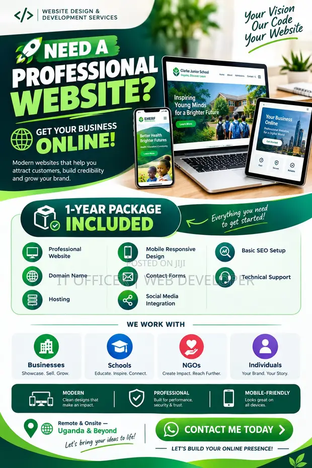 IT Officer | Professional Website Designer & Developer - 1