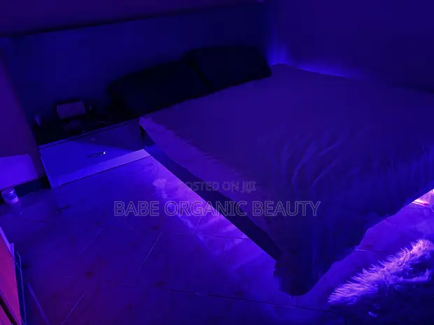 Floating Bed and Mattress (King Size) - 1