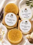 Beef Tallow & Oat Soap - Unscented - 1