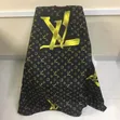 Designer LV Barber Hair Cutting Cape Gown - 1