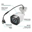 AHD 4-Camera Full HD Security System with 5G Phone Viewing - 5