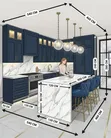 Logic Kitchen Cabinets - Any Colour - 1