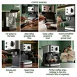 Sachi NL-COF-7068 Coffee Maker with 1.5L Water Tank, 1050W - 4