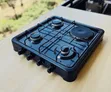 Blueflame Tabletop Cooker: 3 Gas Burners & 1 Electric Plate - 1