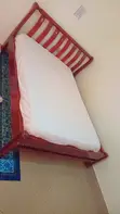 5x6 Mahogany Bed Frame - 3