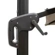 Heavy Duty Waterproof Garden Umbrella - Brown - 4