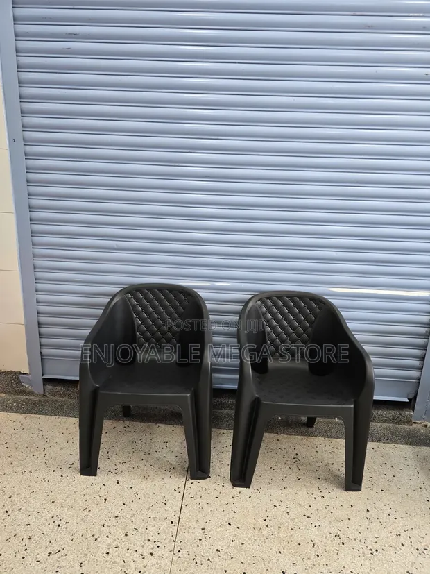 Brand New Heavy-Duty Plastic Dining Chairs - 1
