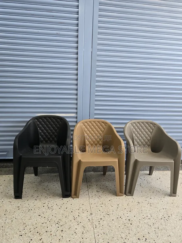Modern Luxury Plastic Chairs (1 Pc) - 1