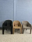 Modern Luxury Plastic Chairs (1 Pc) - 1