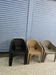 Modern Luxury Plastic Chairs (1 Pc) - 2