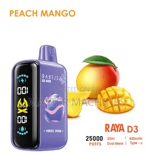 Peach Mango Elf Bar Rayad3 Vape (25000 Puffs)