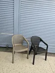 Aerated Back Plastic Chairs with Arms - 2