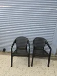 Ergonomic Mesh Back Plastic Chairs with Arms - 1
