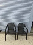Ergonomic Mesh Back Plastic Chairs with Arms - 2