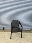 Brand New Stackable Plastic Chairs with Armrests - 2